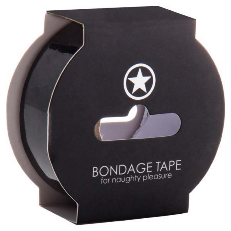 OUCH! Non Sticky Bondage Tape - 17.5m - Black